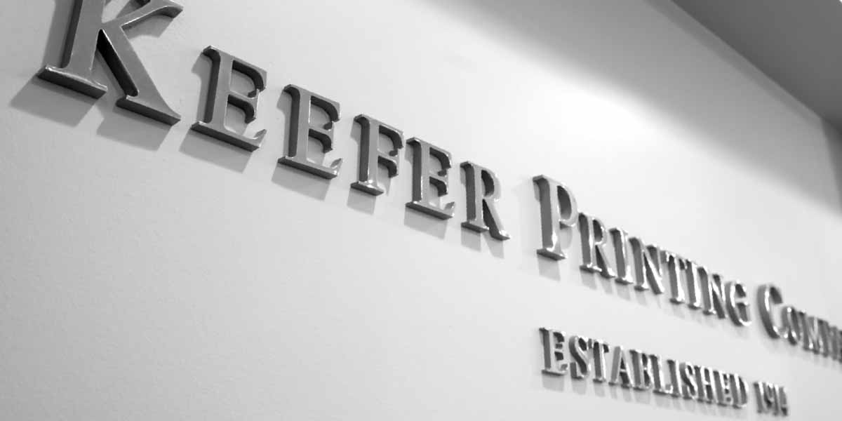 Keefer Printing: About Us Keefer Printing: About Us